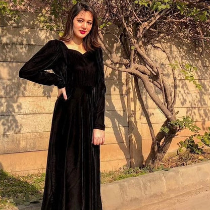 VELVET FROCK FOR HER