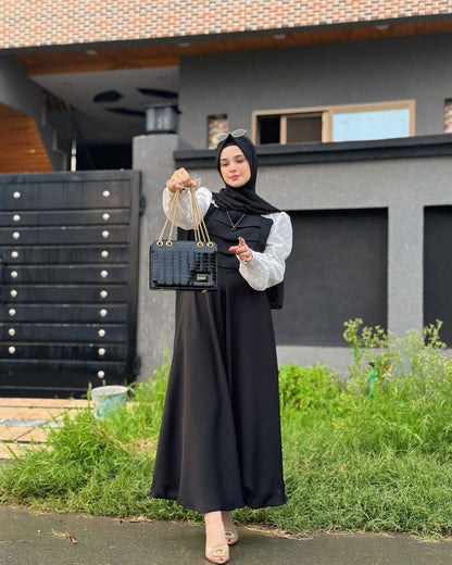 TWO TONE FRONT PLEATED S.C