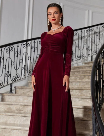 Maroon Sweetneck Velvet